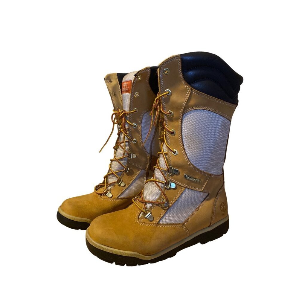 Timberland Pro Lace-Up & Zip Tall Boots US 5.5 Leather
